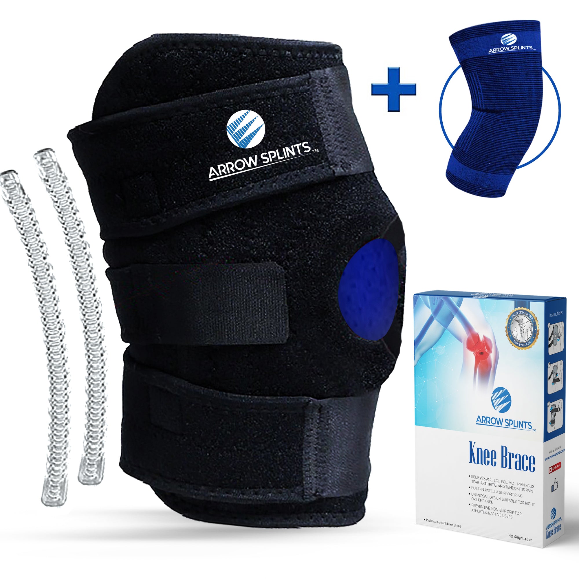 acl knee brace right, FOR AFTER ACL SURGERY. BRACE NEEDED. Save Money!  WORKED